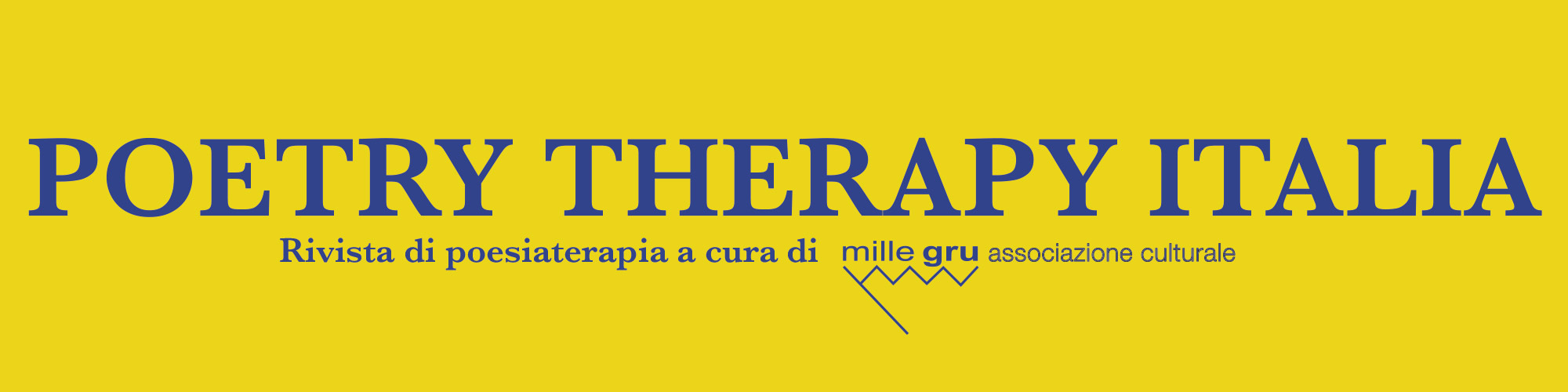 Poetry Therapy Italia header